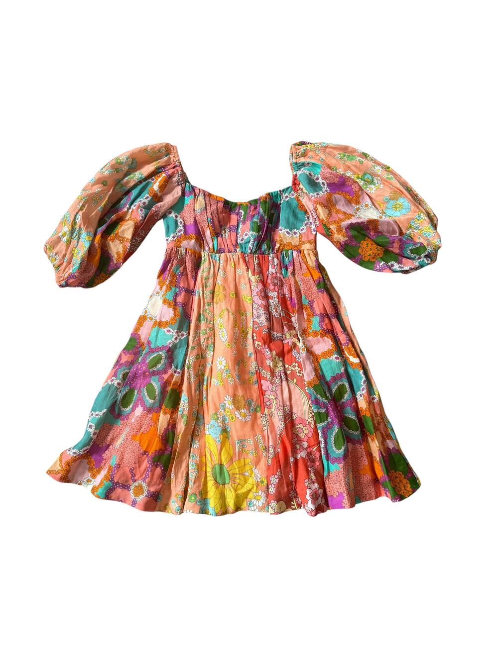 NEW Zimmermann Lola Floral Mini Dress